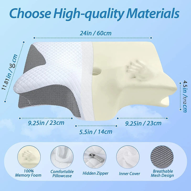 TrueZEN Memory Foam Cervical Pillow