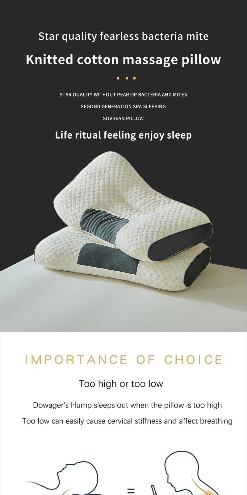 TrueZEN Memory Foam Pillow