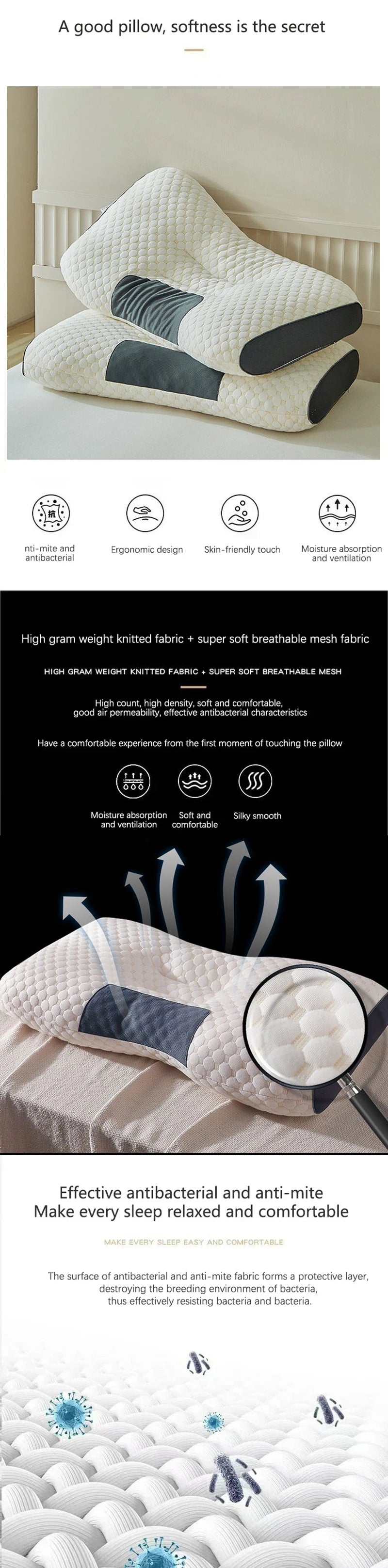 TrueZEN Memory Foam Pillow